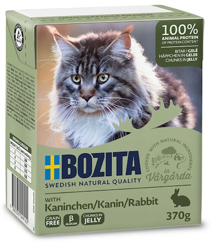 Bozita Häppchen in Gelee 370 Gramm Katzennassfutter