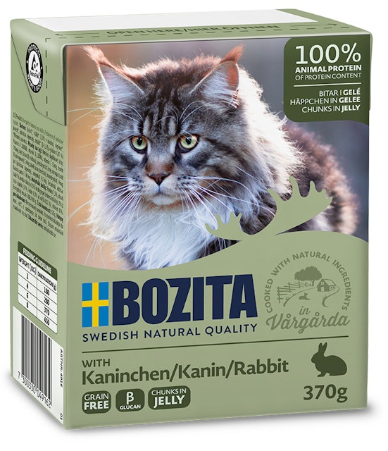 Bozita Häppchen in Gelee 370 Gramm KatzennassfutterVorschaubild
