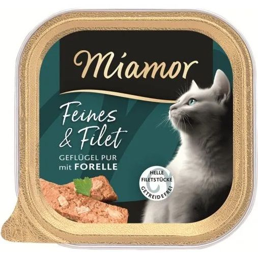 Miamor Feine Filets Adult 100g-Schale KatzennassfutterVorschaubild