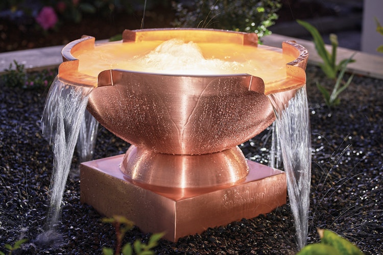 Oase Kupferschale Rund 90