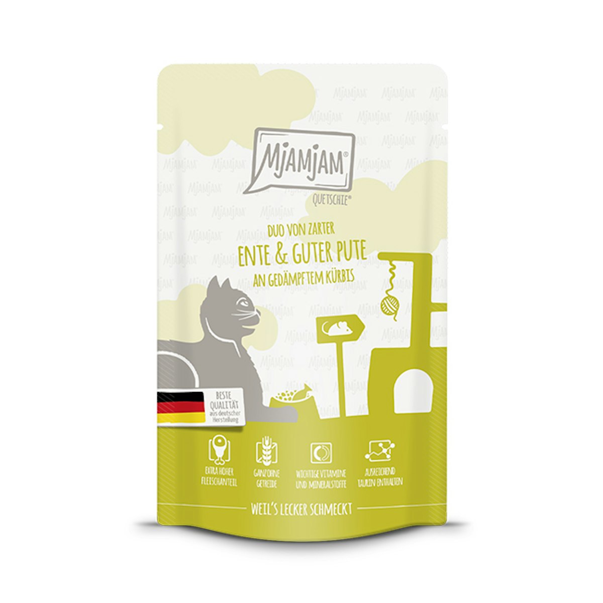 MjAMjAM – DUO 125g MjAMjAM Katze 12x125g DUO Ente und Pute
