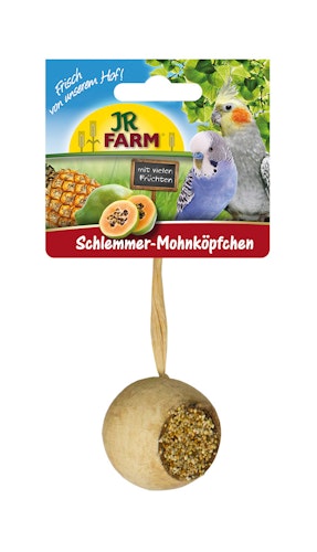 JR FARM Birds Schlemmer-Mohnköpfchen 75g Vogelsnack