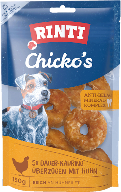 RINTI Chicko Kauring mit Huhn HundesnackVorschaubild