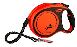 TRIXIE flexi XTREME, Gurt, L: 8 m, schwarz/orange