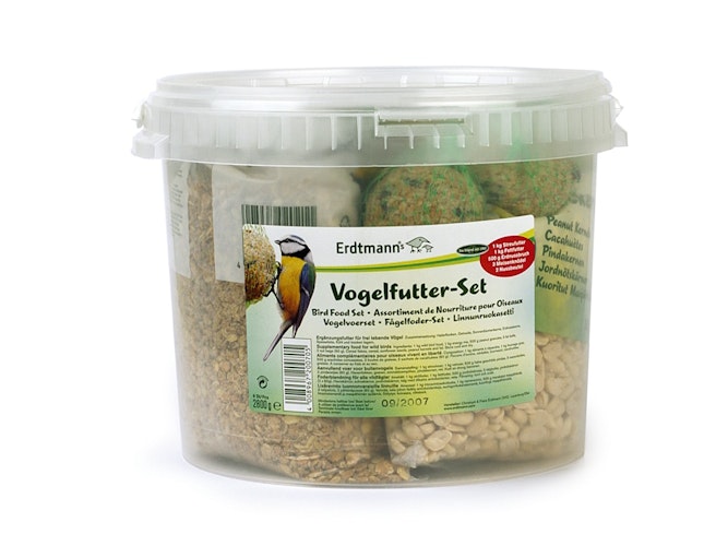 Erdtmann Futter-Set im Eimer 2,8 Kilogramm Wildvogelfutter