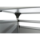 Vorschaubild TRIXIE Transportbox Aluminium silber/hellgrau Transportbox