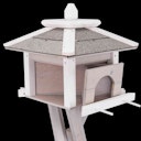 Vorschaubild Trixie Natura Futterhaus 46x35x46cm/1,35m