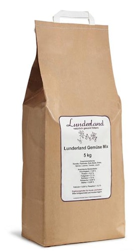 Lunderland Gemüsemix Nahrungsergänzung