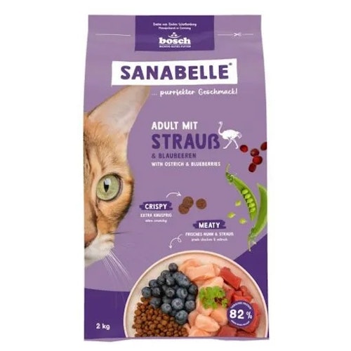Sanabelle Adult Strauß Katzentrockenfutter