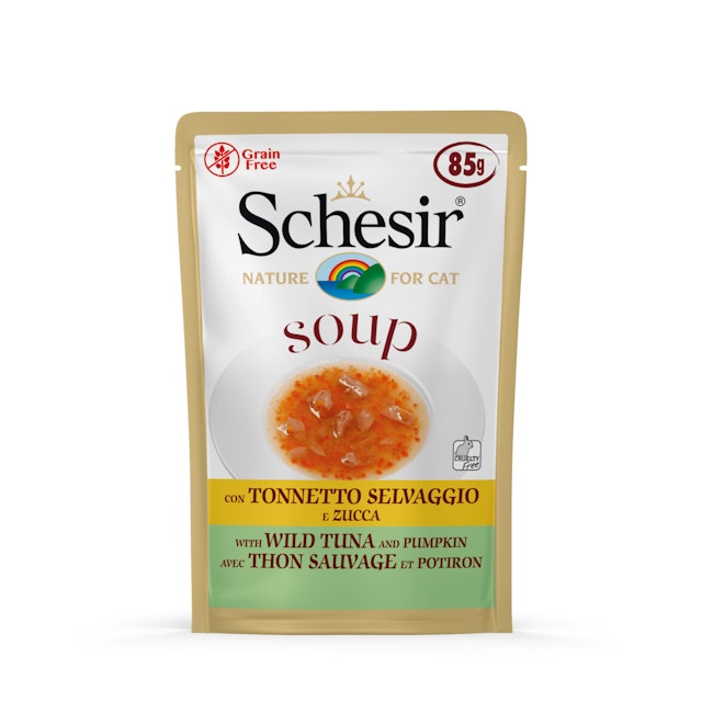 Schesir Cat Soup 85 Gramm KatzennassfutterVorschaubild