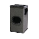 Vorschaubild NOBBY Kratztonne "ADRA II" dunkelgrau 38 x 38 x 70 cm