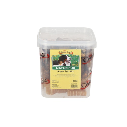 Classic Dog Snack Super Top Mix 800g im Eimer
