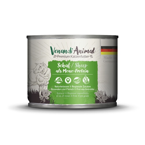 Venandi Animal Monoprotein 200g Katzennassfutter