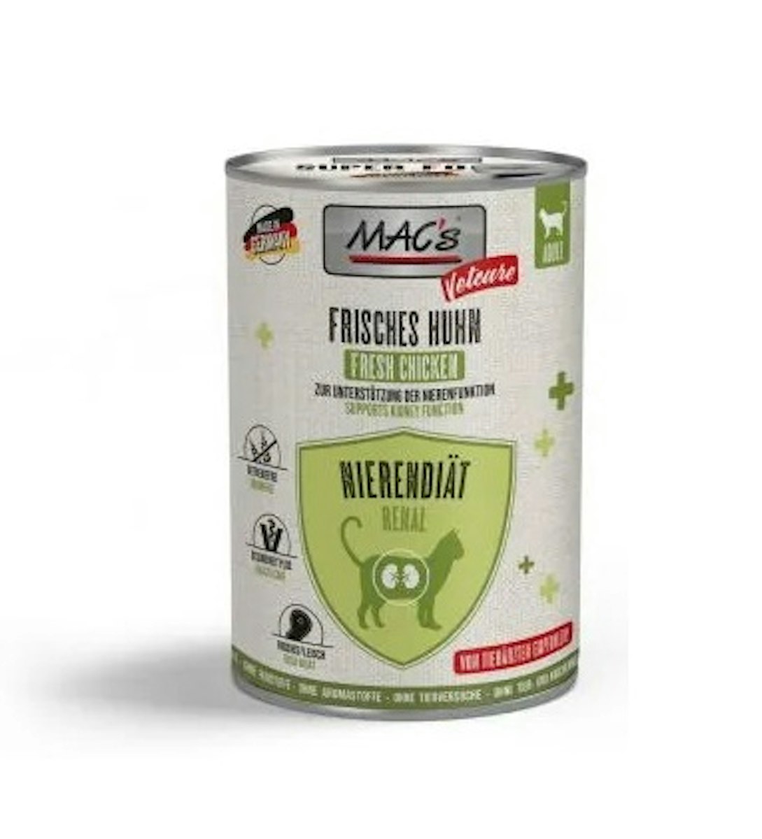 MAC’s Vetcare Nierendiät Katzennassfutter Vetcare Nierendiaet Huhn Katzennassfutter 12x 400 Gramm