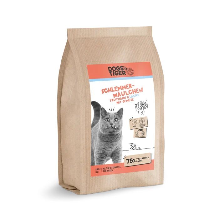 Dogs'n Tiger Schlemmermäulchen Katzentrockenfutter