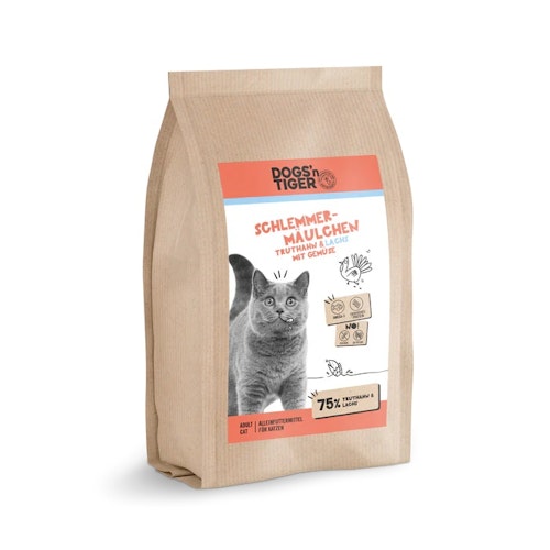Dogs'n Tiger Schlemmermäulchen Katzentrockenfutter