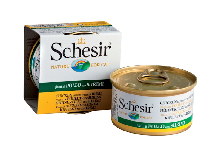 Schesir 24 x 85g Dose Katzennassfutter
