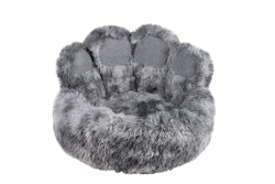 NOBBY Komfortbett rund Paw grau