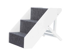 TRIXIE Treppe, höhenverstellbar, MDF, 40 × 47 × 67 cm, weiß