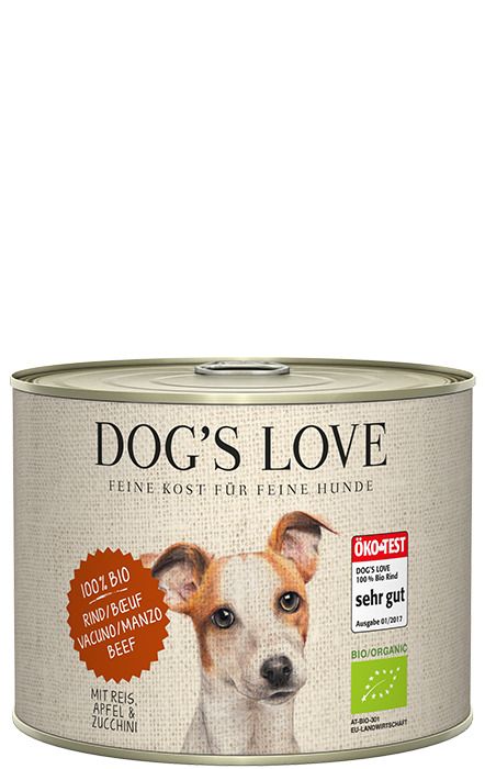 Dog's Love Bio 200g Dose Hundenassfutter