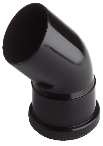 Oase Verbindungsbogen schwarz 75/45°