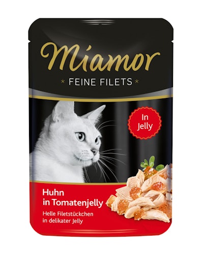 Miamor Feine Filets in Jelly 100g Frischebeutel Katzennassfutter