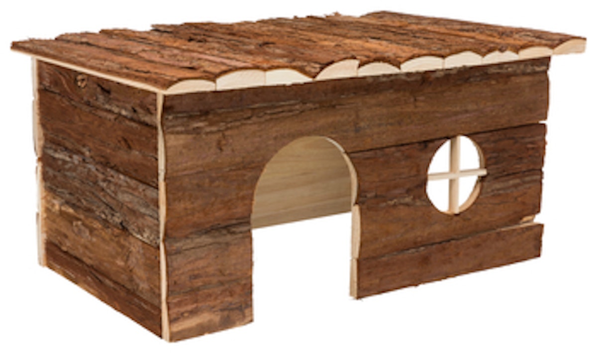 Jerrik Blockhaus für Kleintiere 50 cm