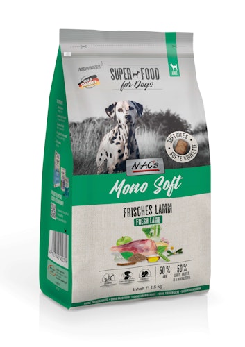 Macs 1,5kg DOG Mono Soft Lamm