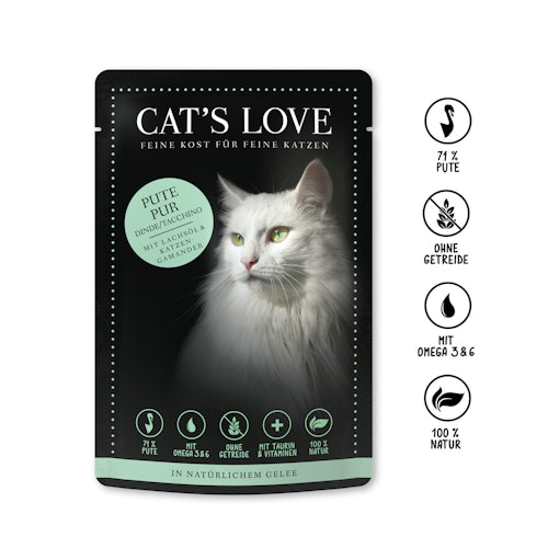 Cat's Love Adult 85g Beutel Katzennassfutter