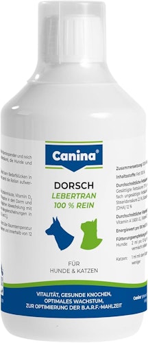 Canina Medizinal-Dorschlebertran 500ml