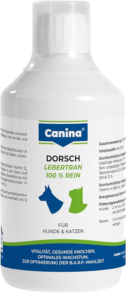Canina Medizinal-Dorschlebertran 250ml