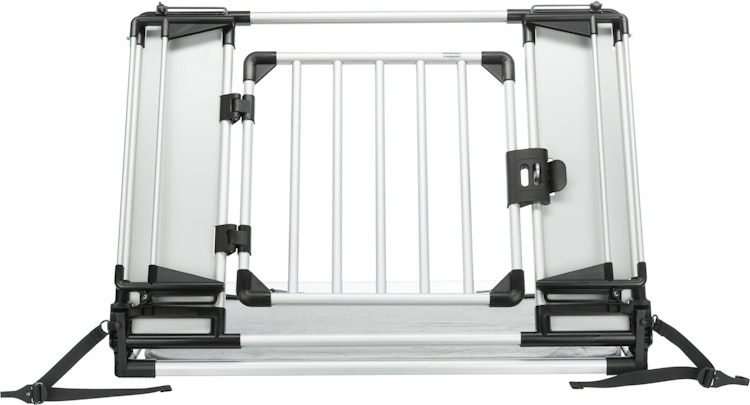B-WARE TRIXIE Universal-Heckgitter 94-114x69x53cm silber/schwarz