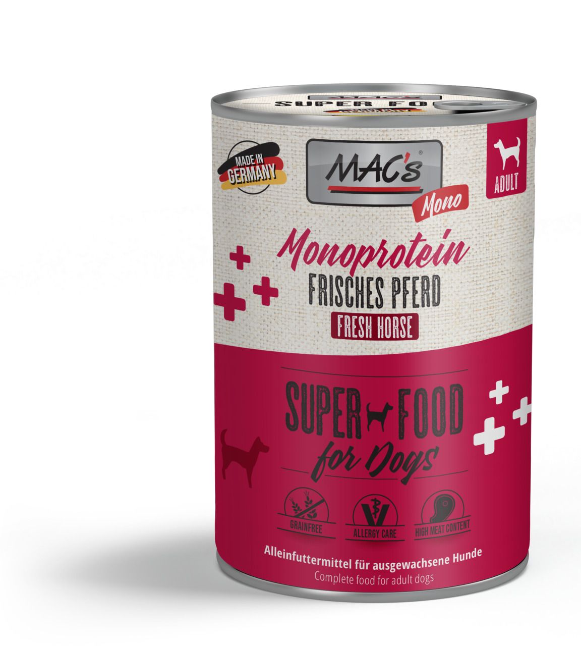 MAC's Dog MONO Sensitive Dose Hundenassfutter