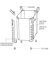EHEIM 7445058 Verschlußclip Ersatzteil für 2222-2324