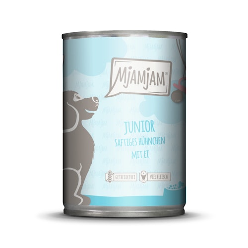 MJAMJAM Leckere Mahlzeit Junior 400g Hundenassfutter
