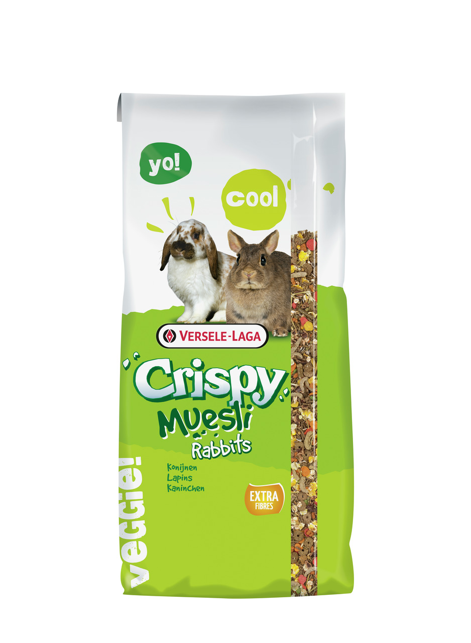 VERSELE-LAGA Crispy Muesli - Rabbits 20kg Kleintierfutter für Kaninchen