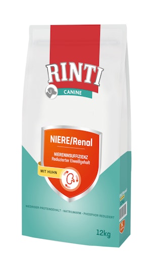 RINTI Canine Niere/Renal Huhn Hundetrockenfutter Diätnahrung