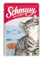 SCHMUSY Ragout Pouch in Sauce 100g Frischebeutel KatzennassfutterVorschaubild