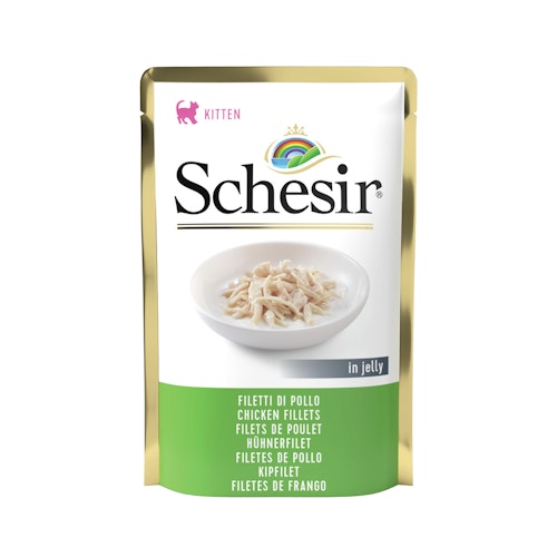 Schesir Jelly Beutel 85 Gramm Katzennassfutter