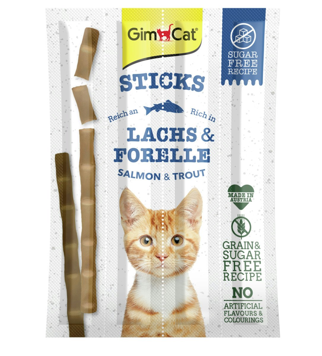 GimCat Sticks Katzensnack Lachs Forelle Sticks