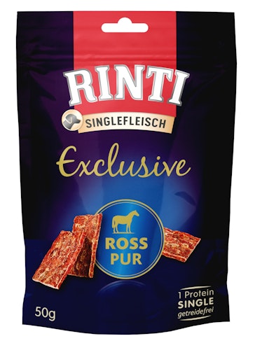 RINTI Exclusive Snack pur 50 Gramm Hundesnack