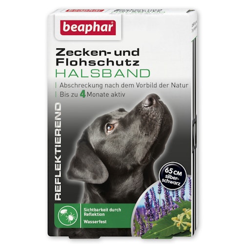 beaphar Zecken- und Flohschutz Halsband Hund 65cm