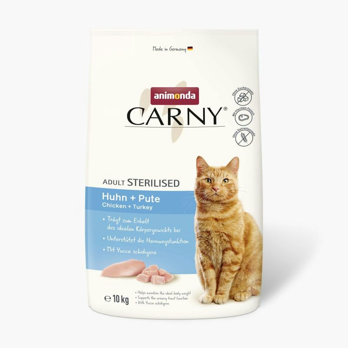 animonda Carny Adult 2 x 10kg Huhn & Pute Katzentrockenfutter-Sparpaket