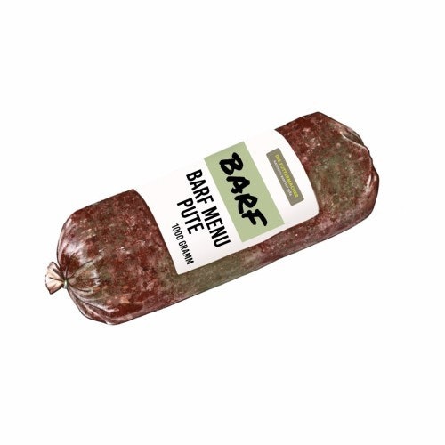 Die Futtermacher Barf Menü Pute Spezialfutter / Frostfutter für Hunde
