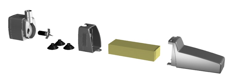 EHEIM EHEIM Flachwasser-Innenfilter miniFLAT