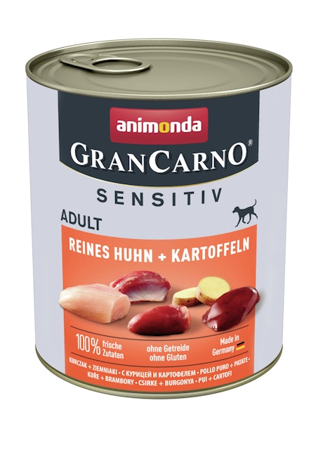 animonda Gran Carno Sensitive Adult 800g Dose HundenassfutterVorschaubild