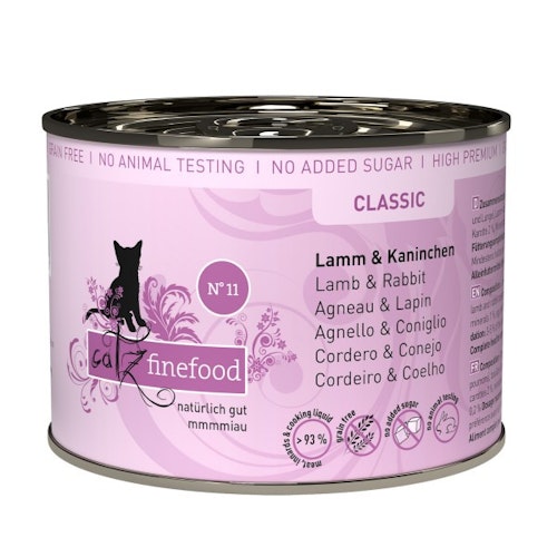 catz finefood Classic 6 x 200g Katzennassfutter