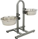 Vorschaubild TRIXIE Hundebar, höhenverstellbar, Edelstahl/Metall, 2 × 2,8 l/ø 24 cm