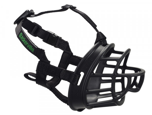 BASKERVILLE Maulkorb Größe: 1 schwarz Hundetransport