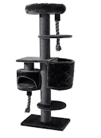 NOBBY Kratzbaum "CUPID XL" dunkelgrau; 60 x 40 x 165 cm